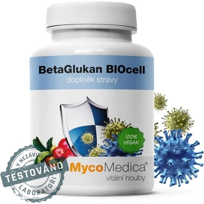 MycoMedica BetaGlukan BIOcell 120 kapsúl