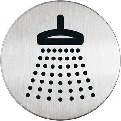 DURABLE Informačný piktogram, samolepiaci, DURABLE "Sprcha"