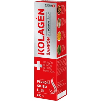 Cemio Kolagen šampón pre obnovu vlasov, 250 ml