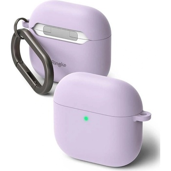 RINGKE Калъф за Слушалки за Apple Airpods 4, Ringke Silicone Case, Лилав (8800274964228)