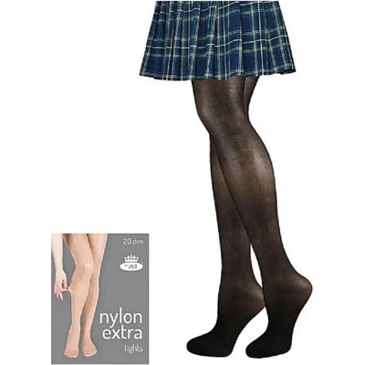 Nadměrné Nylon Extra 20 DEN černá