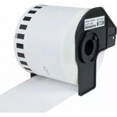 PRINTLINE kompatibilní s Brother DK-44205, bílá pap. role, snadno odstranit, 62mm x30,48m PLLB20, DK44205