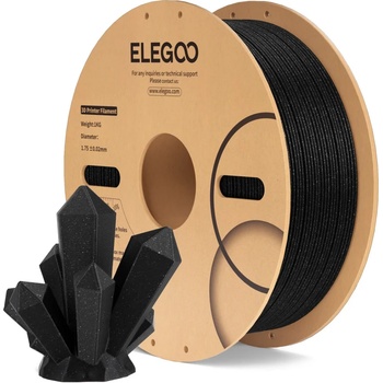 Elegoo PLA Sparkle Black - 1, 75 mm / 1000 g (50.203.0533)