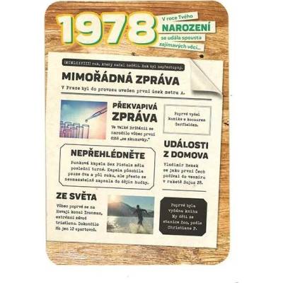 ALBI RETRO přání 1978
