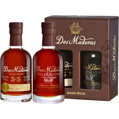 Dos Maderas 2 x 41% 0,4 l (Sada miniatur)