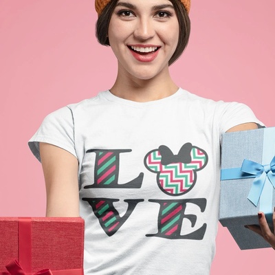 Art gift Дамска тениска - Love Christmas 2