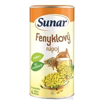 Sunar Rozpustný nápoj Feniklový v prášku 200 g A