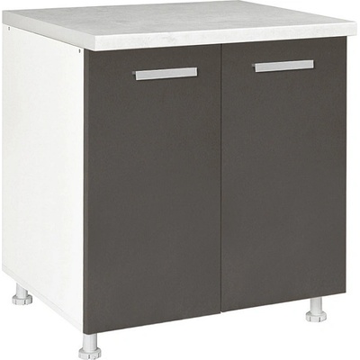 Matis Кухненски шкаф долен с две врати in d80 сив