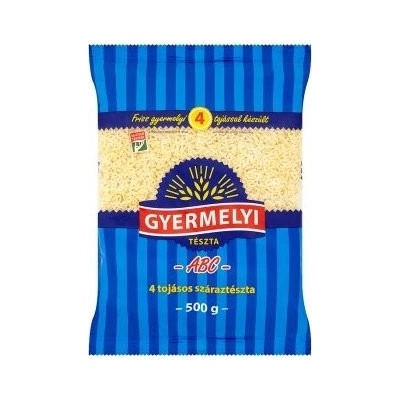 Gyermelyi 4 vaječné cestoviny ABC 0,5 kg