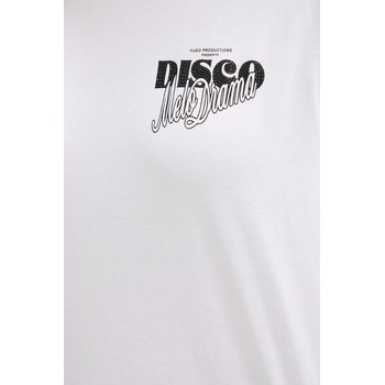 HUGO Памучна тениска HUGO Vintage Tee_18 (50550148)