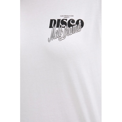 HUGO Памучна тениска HUGO Vintage Tee_18 (50550148)