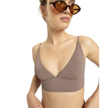 Roxy Lasca Tank bikini top - Grey (Deep Taupe)