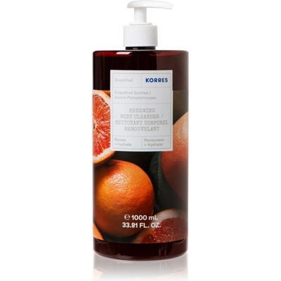 KORRES Grapefruit освежаващ душ гел 1000ml