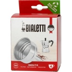 Bialetti Алуминиева кафемашина „Bialetti с фуния за 4 чаши