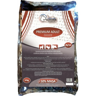 Slovakia Farma Premium Adult 26/14 14 kg