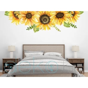 Image 1 of Слънчогледи - стикер с ефект на акварелна рисунка (3185)