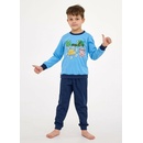 Chlapecké pyžamo CORNETTE POPCORN modrá