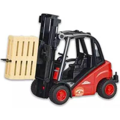 BRUDER Мотокар Linde H30D с вилици - 23 см (02511 B)