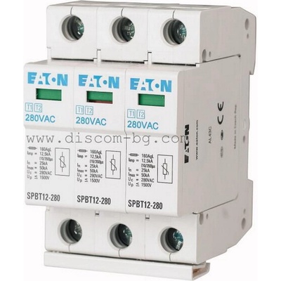 Eaton Защитa от пренапрежение EATON SPBT12-280/3, 158330 - 3P (158330)