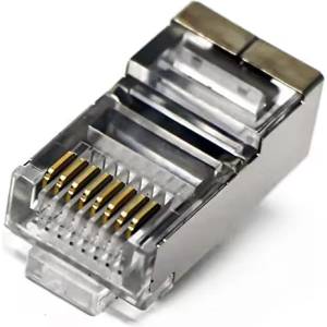 V-Store RJ45 Cat6 конектор за LAN кабел, екраниран (RJ45 Cat6 букса за FTP кабел)