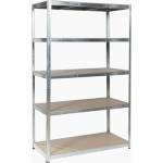 Carmen Метален стелаж Carmen CR-1012 E - 180х120х60 см, до 250 кг на рафт - цинк