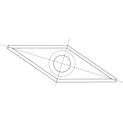 IGM RSS-CB Kosočtvercová žiletka - 27x10x2,5 HW