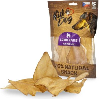 KIDDOG 100% Natural Snack малко агнешко ухо 5-6 бр. /50 g