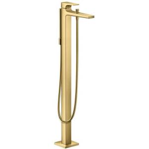 Hansgrohe Metropol - Подова смесителна батерия за вана, с полиран златен вид 32532990 (32532990)