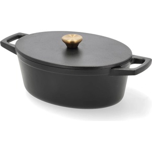 Holm Гърне от излято желязо с капак подходящо за индукционен котлон 3, 8 l - Holm (34437)