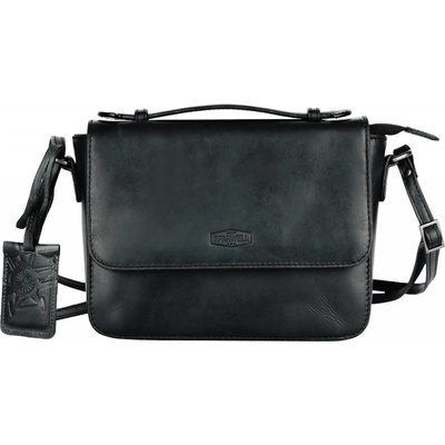 Dámská kožená crossbody kabelka Sparwell Matilde černá