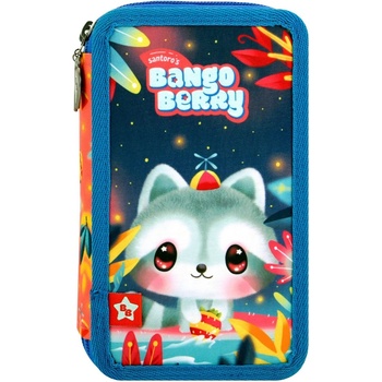 Santoro Несесер Bangoberry Remy Raccoon, троен, пълен, 45ч (32613-А-REMY)