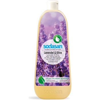 Sodasan BIO tekuté mydlo na ruky Levanduľa 1 l