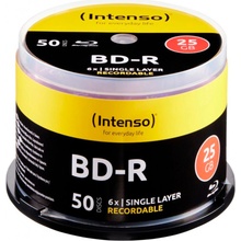 Intenso BD-R 25GB 6x, 50ks