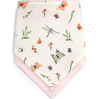 Kiki Bibs Комплект бебешки бандани Kiki Bibs - Dragonfly, 2 броя (309)