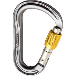 Wild Country HMS карабинер Wild Country Xenon HMS HMS carabiner - Grey / Yellow - размер Srew Lock (323-0267-0211)
