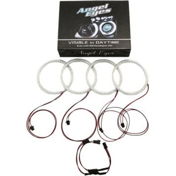 Ангелски Очи Диодни за bmw e46 купе (2003+) с 66 диода - Жълт цвят