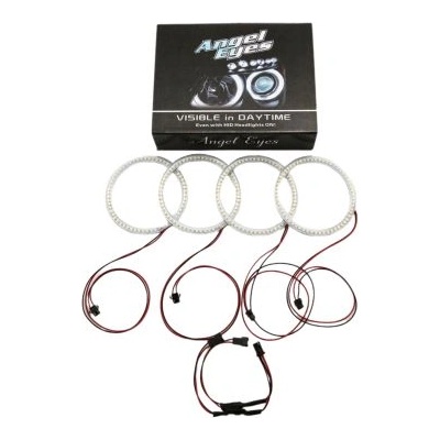 Ангелски Очи Диодни за bmw e46 купе (2003+) с 66 диода - Жълт цвят