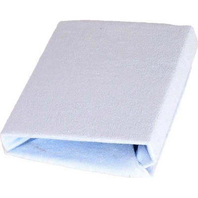 Vesna Prostěradlo froté Excellent světle modré 120x200