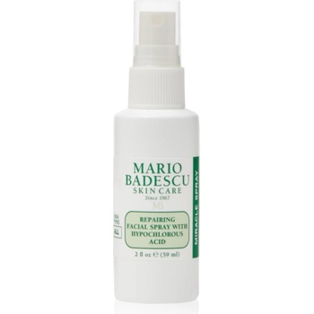 Mario Badescu Repairing Facial Spray With Hypochlorous Acid обновяващ спрей за лице за успокояване на кожата 59ml