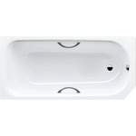 KALDEWEI Advantage - Правоъгълна вана Saniform V4 Star 332, 160x70 см, с отвори за дръжки, противоплъзгаща повърхност, бяла 134330000001 (134330000001)