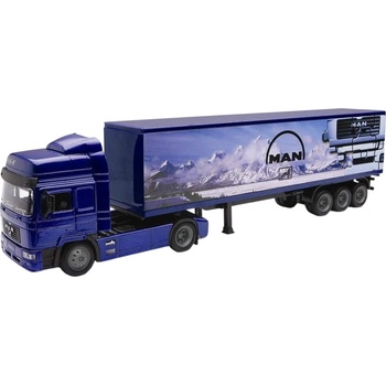 New Ray Toys Метален камион Newray - MAN F2000 Container, 1: 43, 45 cm (15013)