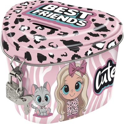 DERFORM - Касичка-сърце BEST FRIENDS 10