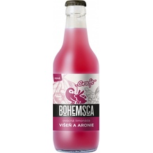 Bohemsca Craft limonáda višňa a arónia sklo 330 ml