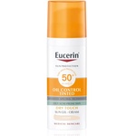Eucerin Sun Oil Control Tinted гел крем за слънце SPF 50+ цвят Light 50ml
