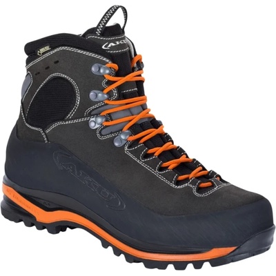 AKU Мъжки алпийски обувки AKU Superalp GTX Wide Mountaineering boots - Anthracite / Orange - размер 44 (020-0323-0118)