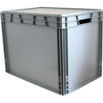 HTI Plastová EURO přepravka 600 x 400 x 435 cm s víkem MC-3877