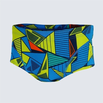 Zone3 Бански гащета Zone3 ZONE3 Swim Brief Shorts - Black/Yellow