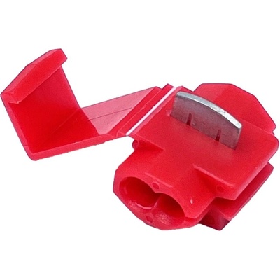 Tracon electric Izolované Cu lisovací rozbočovače zářezové červené 1mm² 0,5-1mm2