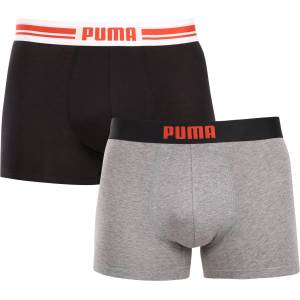 PUMA Пакет от два - мъжки боксерки Puma многоцветни Puma | Cheren Siv Mnogotsveten | МЪЖЕ | M - zoot - 68,71 лв