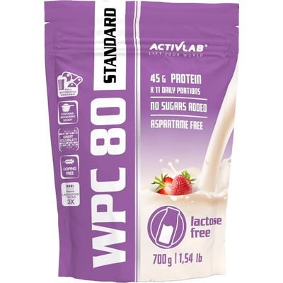 ACTIVLAB WPC 80 Standard LASTOSE FREE, 700 Grams